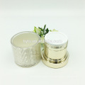 30g 50g gold luxury acrylic jars for cosmetic cream